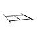 Esme California King Bed Frame Black by Coaster