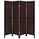 Deepika 4-panel Folding Screen Tobacco and Cappuccino by Coaster