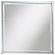 Noelle Square Wall Mirror w/LED Lights by Coaster