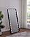 Canton 32 x 71 Inch LED Standing Mirror w/Speakers Black by Coaster