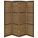 Browning 4-panel Bamboo Room Divider Folding Screen Walnut by Coaster