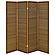 Browning 4-panel Bamboo Room Divider Folding Screen Walnut by Coaster