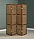 Browning 4-panel Bamboo Room Divider Folding Screen Walnut by Coaster