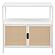 Amherst 2-Door Radio Weave Cane Metal Accent Cabinet White by Coaster