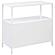 Amherst 2-Door Radio Weave Cane Metal Accent Cabinet White by Coaster