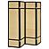 Pearce 4-panel Bamboo Room Divider Folding Screen Natural by Coaster