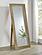 Cadence Tempered Glass Full Length Standing Mirror Mango by Coaster
