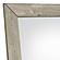 Cadence Tempered Glass Full Length Mirror Grey Washed Oak by Coaster