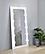 Zayan Full Length Floor Mirror w/Lighting White High Gloss by Coaster
