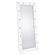 Zayan Full Length Floor Mirror w/Lighting White High Gloss by Coaster