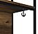 Quincy 2-door Engineered Wood Hall Tree Dark Pine and Black by Coaster