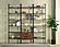 Owens 96-inch 6-Shelf Wall Bookshelf Walnut by Coaster