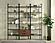 Owens 3-piece 96-inch Wall Mounted Bookshelf Set Walnut by Coaster