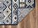 Calla Grey/Blue Aztec Area Rug by KAS Rugs