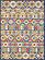 Calla Ivory/Multi Aztec Area Rug by KAS Rugs