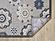 Calla Grey/Blue Suzani Area Rug by KAS Rugs