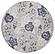 Calla Grey/Blue Floral Vine Area Rug by KAS Rugs