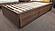 Captains Bed with Single Layer Drawers - Twin Size - Eco-Friendly Solid Beech Wood by Comfort Pure