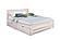 Carolina Eco Beige Platform Bed - Beech Wood with Hand-Rubbed Oil Finish by Comfort Pure