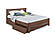 Carolina Eco Walnut Platform Bed - Beech Wood with Hand-Rubbed Oil Finish by Comfort Pure