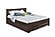 Carolina Eco Wenge Platform Bed - Beech Wood with Hand-Rubbed Oil Finish by Comfort Pure