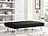 Serta&reg; Carson Convertible Futon in Black by Lifestyle