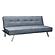 Serta&reg; Carson Convertible Futon in Light Gray by Lifestyle