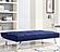 Serta&reg; Carson Convertible Futon in Navy by Lifestyle