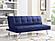 Serta&reg; Carson Convertible Futon in Navy by Lifestyle