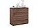 [Floor Sample] Eco 4-Drawer Chest - Beech Wood with Hand-Rubbed Oil Finish - Walnut by Comfort Pure