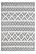 Chloe Grey Ivory Boho Area Rug by KAS Rugs
