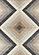 Cora Cream Grey Brown Diamond Design Rug by Kalora