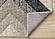 Cora Cream Grey Brown Diamond Design Rug by Kalora