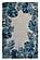 Cove Ivory/Blue Tropics Area Rug by KAS Rugs