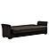 [Floor Sample] Diva Brown PU Leatherette Sofa Bed by Casamode