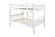 Full/Full Mission Bunk Bed White by Donco