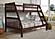 Twin/Full Mission Bunk Bed Cappuccino by Donco