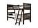 Mission Bunkbed Cappuccino With Slat Kit by Donco