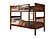 Mission Bunkbed Espresso by Donco