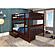 Full/Full Mission II Bunk Bed With Dual Underbed Drawers Dark Cappuccino Finish by Donco