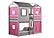 Deer Blind Rustic Grey w/Pink Tent Kit by Donco