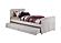 Twin Tree House Bed Rustic Sand w/Trundle by Donco