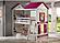 Sweet Heart Bunk w/Pink Tent Kit by Donco