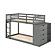 Mission Chest Bunk Dark Grey by Donco