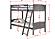 Twin/Twin Louver Bunkbed Antique Grey by Donco