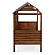 Twin Log Cabin Low Loft Rustic Walnut by Donco