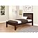 Twin Contempo Bed Cappuccino by Donco