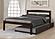 Full Econo Bed With Trundle Bed Dark Cappuccino Finish by Donco