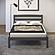 Full Econo Bed Dark Grey by Donco