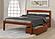 Full Econo Bed With Dual Under Bed Drawers Espresso Finish by Donco